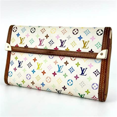 authentic Louis Vuitton multicolor wallet